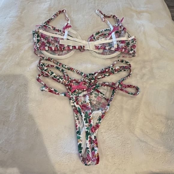 New! For Love and Lemons Heart Bloom 2 pc Set 31310 - Picture 9 of 16